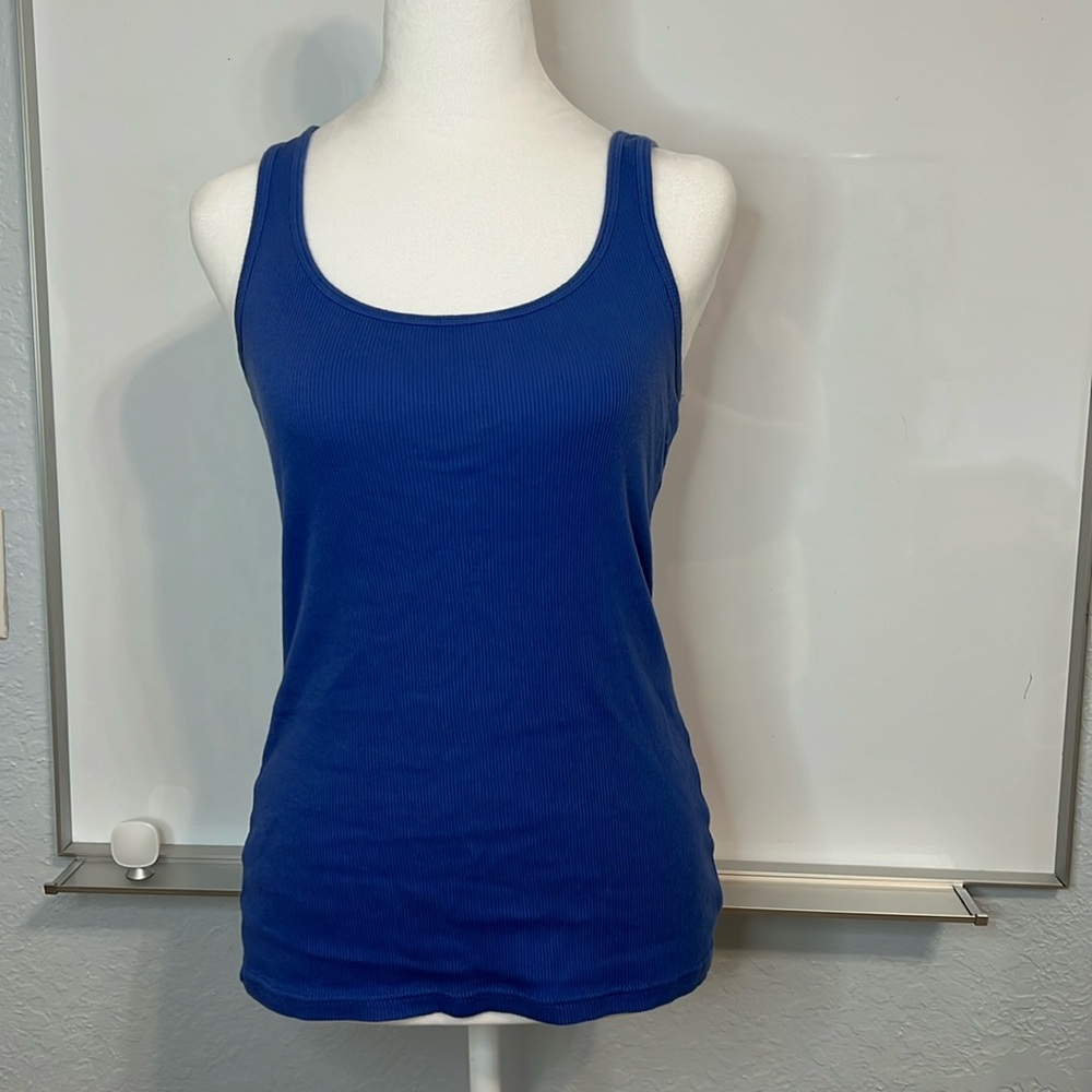 Old Navy Ribbed Tank Small Blue
